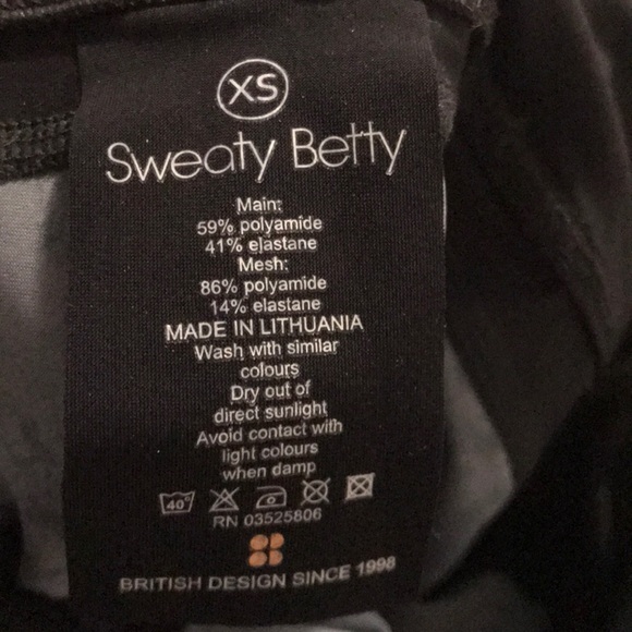 Sweaty Betty - Zero Gravity Marble Print Tights - Picture 3 of 3